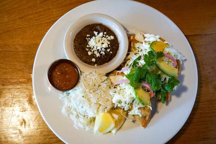 The Westside Local signature dishes Fried Cauliflower TacosGrilled CheeseChef's Board